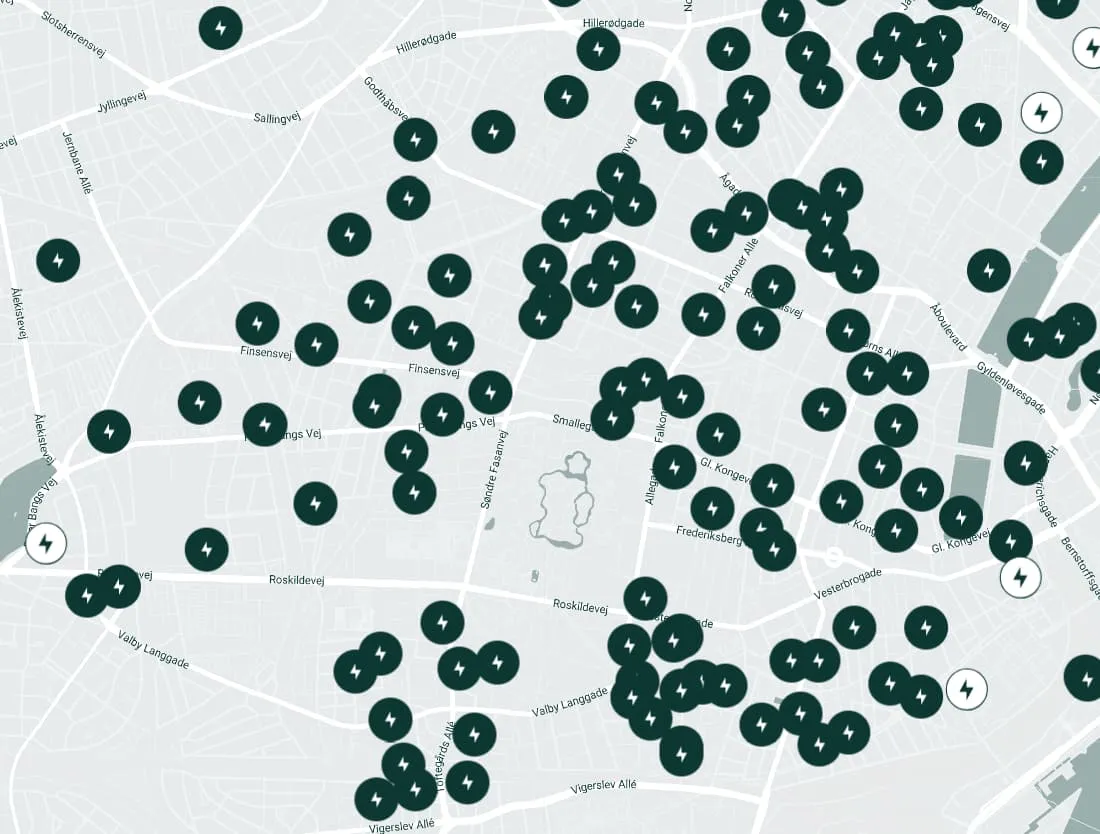 Clevers ladekort på Frederiksberg